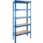 tectake Opslagrek 5 niveaus - 350 kg, Verzenden, Nieuw