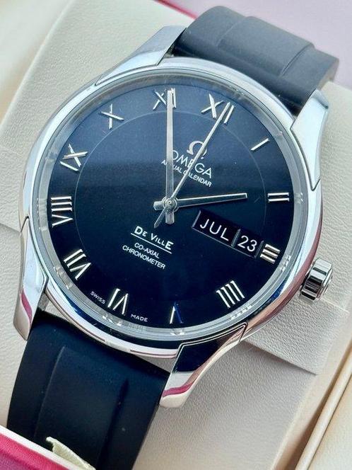 Omega - De Ville Co-Axial Annual Calendar 41 MM. -, Handtassen en Accessoires, Horloges | Heren