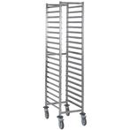 Regaalwagen | 20 Etages (1/1 GN) | RVS | 455x655x1650(h)mm, Zakelijke goederen, Verzenden, Nieuw in verpakking