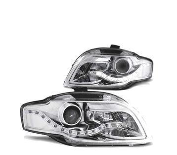 Phares Led Pour Audi A4 B7 04-08 Chromé, Verzenden
