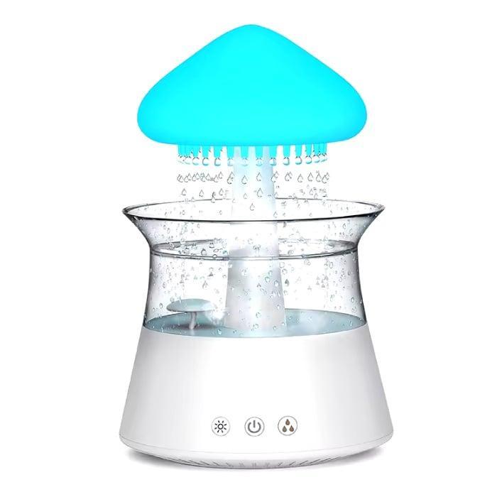 Regenwolk Luchtbevochtiger - Aroma Diffuser Nachtlampje -, Huis en Inrichting, Woonaccessoires | Wanddecoraties, Nieuw, Verzenden