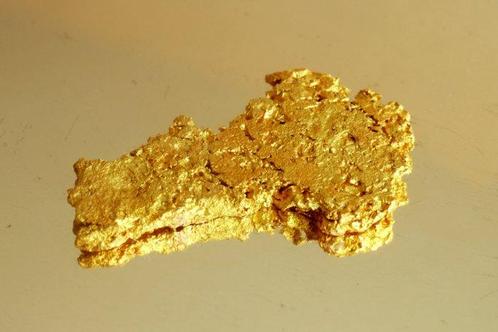 Goud Inheems, Nugget van Suriname of Frans-Guyana, Verzamelen, Mineralen en Fossielen