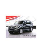 2013 MAHINDRA REXTON BROCHURE ENGELS, Ophalen of Verzenden, Nieuw