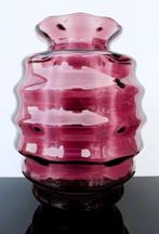 Verreries Doyen - Art Deco vaas amethyst - Vase -  Floralies, Antiquités & Art