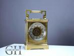 Pendulette de voyage Victorien - Bronze doré - 1850-1900, Antiek en Kunst
