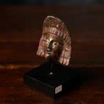 Oud-Romeins brons theatermasker appliqué - 7.5 cm