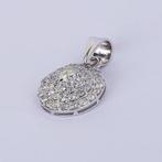 Hanger - 14 karaat Witgoud - 1.98ct. tw. Diamant