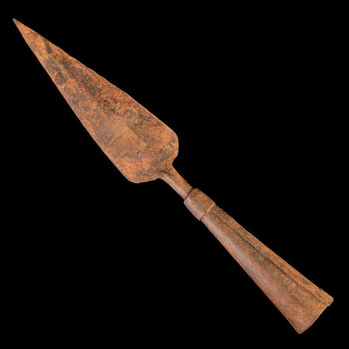 Byzantijns Ijzeren gevestigde pijlkop (Zonder Minimumprijs), Antiek en Kunst, Antiek | Overige Antiek