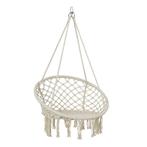 Hangstoel beige - boho stijl - stoel om op te hangen - max, Tuin en Terras, Verzenden, Nieuw