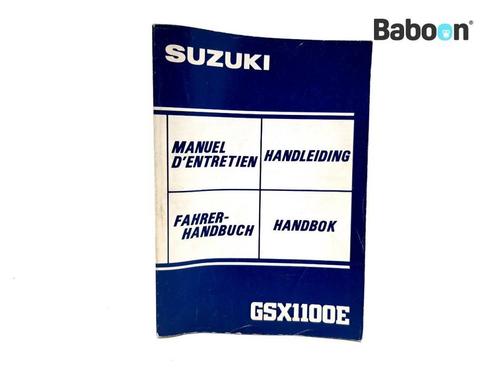 Livret dinstructions Suzuki GSX 1100 E 1982-1983 (GSX1100E, Motoren, Onderdelen | Suzuki, Verzenden