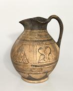 Oud Corinthiaans Een fijn groot geschilderd vaartuig met