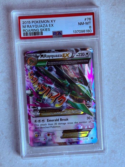 Pokémon - 1 Graded card - M Rayquaza EX 76/108 Foil, Full, Hobby en Vrije tijd, Verzamelkaartspellen | Pokémon