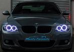 H8 WITTE LED Angel Eyes Bulbs BMW E87, E82, E90, E91, E92, E, Autos : Divers, Tuning & Styling, Verzenden