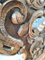 Chaise - Chêne - chaise baroque sculptée, Antiquités & Art