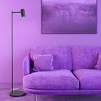 Herstal - Lampadaire - Lampadaire Holder - Noir - Acier -