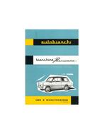 1962 AUTOBIANCHI BIANCHINA PANORAMICA INSTRUCTIEBOEKJE