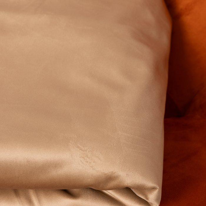 Velluto Camel Oro - Glanzend en Cangiante - Meubelstof - 250, Antiquités & Art, Tapis & Textile