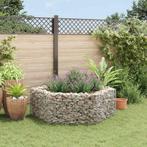 vidaXL Gabion plantenbak verhoogd zeshoekig 160x140x50 cm, Tuin en Terras, Verzenden, Nieuw