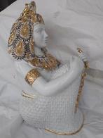Sculpture, Hollywood Regency, Egyptian lady - 56 cm -, Maison & Meubles