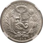 Peru. Sol 1916 - MS61 (Libertad incusa)
