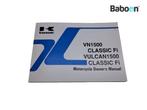 Instructie Boek Kawasaki VN 1500 Classic Fi 2000-2004, Motoren, Verzenden, Gebruikt