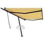 vidaXL Luifel vrijstaand handmatig uittrekbaar 500x350 cm, Verzenden, Nieuw