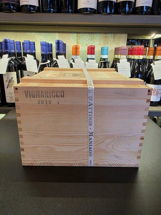 2016 Conte dAttimis-Maniago Vignaricco - Friuli-Venezia, Verzamelen, Wijnen