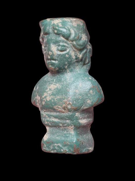 Oud-Romeins Brons Stunning & Rare Heavy Roman Buste, Antiek en Kunst, Antiek | Overige Antiek