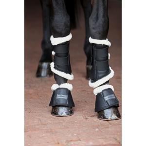 Cloches de protection de sabot pelisa noir - cob, Dieren en Toebehoren, Paarden en Pony's | Hoofdstellen en Tuigage