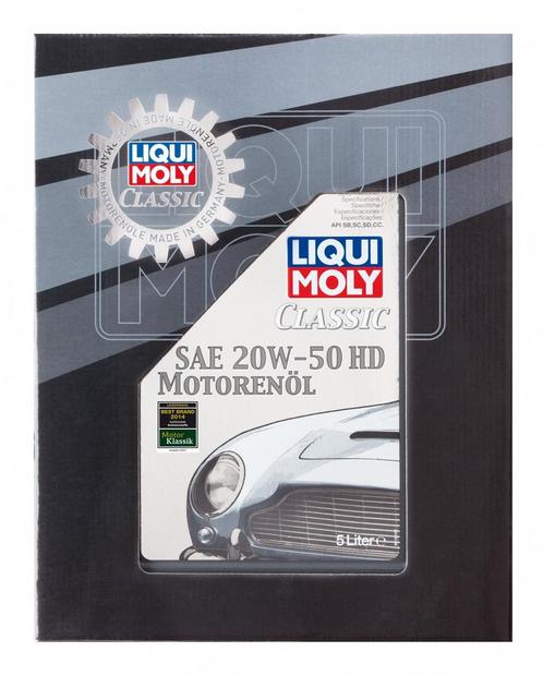 Liqui Moly Classic Motor Oil SAE 20W50 HD 5 Liter, Autos : Divers, Produits d'entretien, Enlèvement ou Envoi