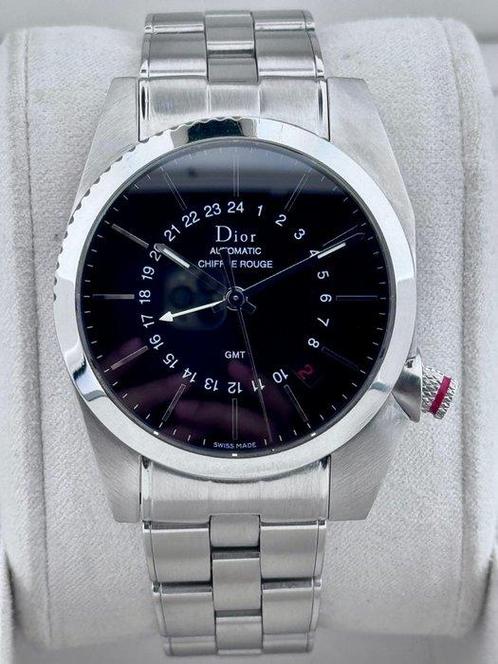 Dior - Chiffre Rouge Automatic GMT - A06 - Homme - 2010, Handtassen en Accessoires, Horloges | Heren