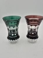 Val Saint Lambert - Vase (2)  - Cristal, Antiek en Kunst