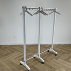 Cascando round20 garderoberek (hxb) 180x140 cm, wit - zilver, Gebruikt, Bureau