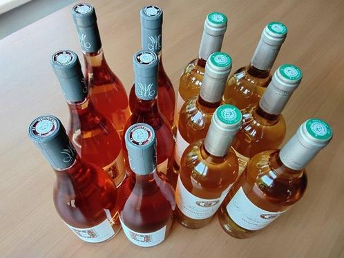 2021 Mas de Martin Grand Rose and Domaine Delon Le Rosé de, Verzamelen, Wijnen