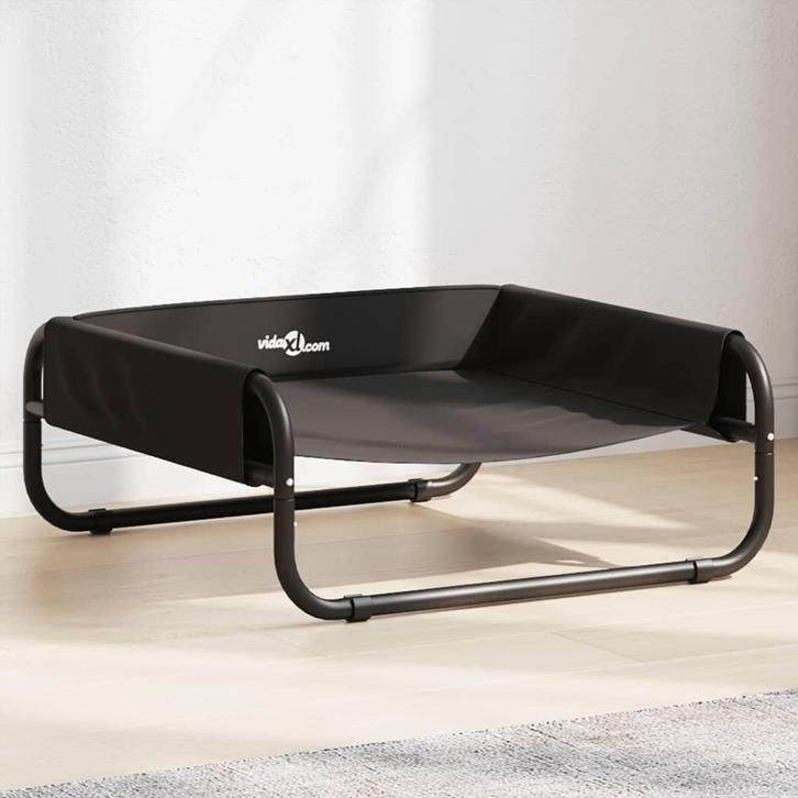 vidaXL Hondenmand verhoogd oxford stof en staal, Dieren en Toebehoren, Honden-accessoires, Nieuw, Verzenden