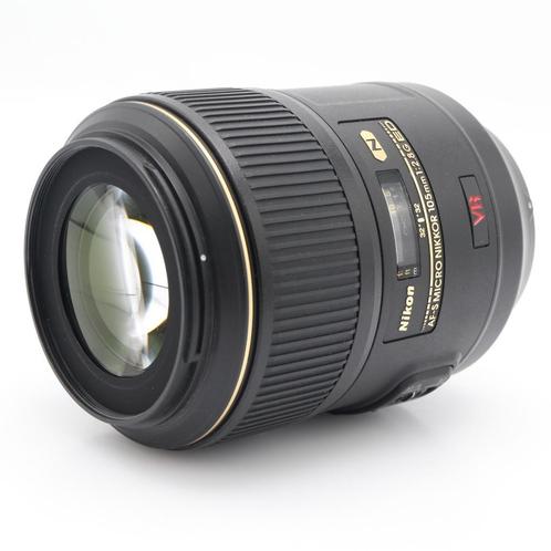 Nikon AF-S 105mm F/2.8G IF-ED VR Micro occasion, Audio, Tv en Foto, Foto | Lenzen en Objectieven, Zo goed als nieuw, Verzenden