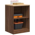 vidaXL Garagekast 60x51x85 cm massief grenenhout bruin, Zakelijke goederen, Verzenden