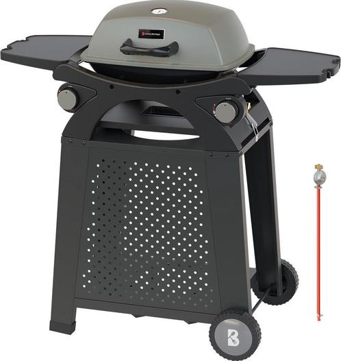 Tweedekans | KitchenBrothers Gas BBQ - Staand en Tafelmodel, Tuin en Terras, Houtskoolbarbecues, Ophalen of Verzenden