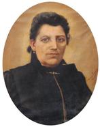 Scuola italiana (XIX) - Ritratto donna