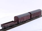 Schaal H0 Roco 4303, 4304 en 4308 set van 3 goederenwagen..., Hobby en Vrije tijd, Modeltreinen | H0, Gebruikt, Gelijkstroom, Overige typen