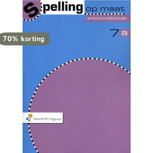 Spelling op maat 7a antwoordenboek 9789001804749 A. Middel, Boeken, Schoolboeken, Gelezen, Verzenden