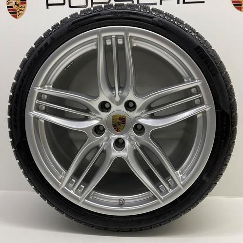 Porsche 9912/4 ORIGINELE 20inch SportDesign met winterbanden, Auto-onderdelen, Banden en Velgen, 20 inch, Winterbanden, 295 mm
