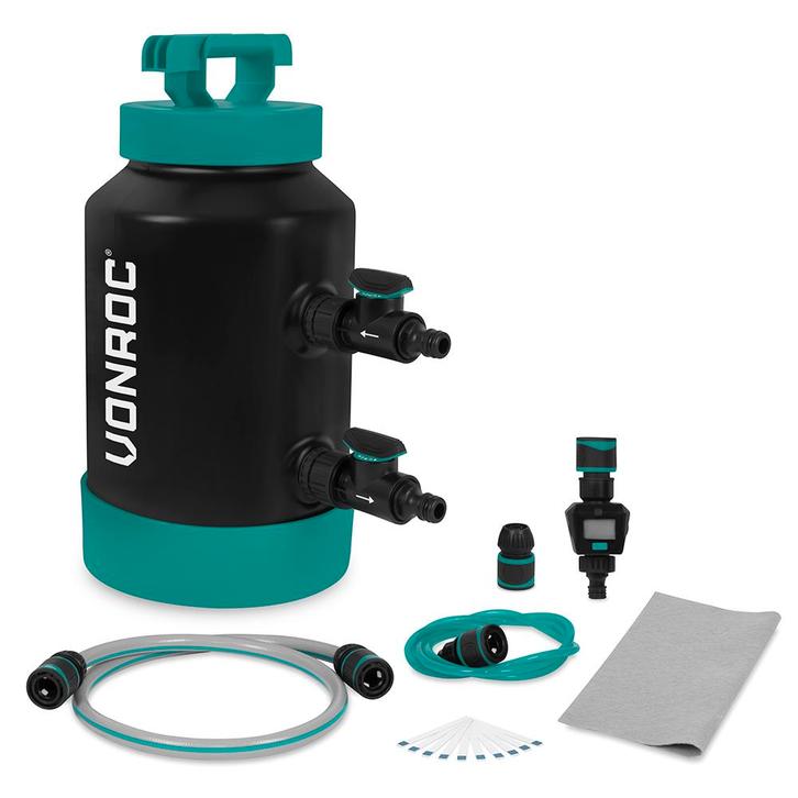 Waterontharder | Incl. Watermeter, teststrips, slangen &, Huis en Inrichting, Schoonmaakartikelen, Verzenden