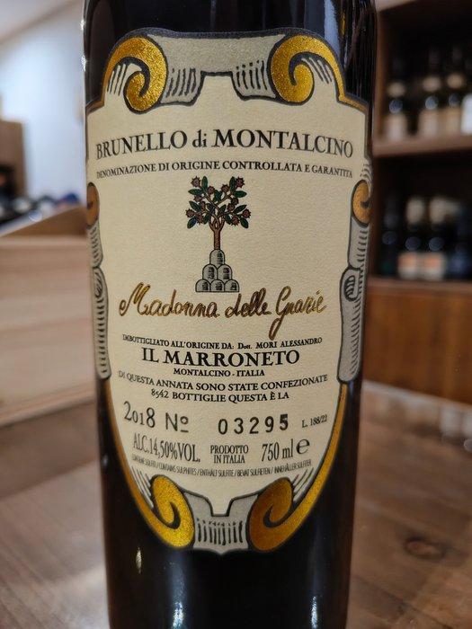 2018 Il Marroneto, Madonna delle Grazie - Brunello di, Verzamelen, Wijnen