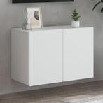 vidaXL Tv-meubel wandgemonteerd 60x30x41 cm wit, Huis en Inrichting, Kasten |Televisiemeubels, Verzenden, Nieuw