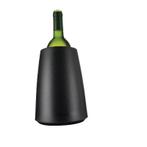Ice wijnkoeler RVS zwart |  20,8(h) x 15,5(Ø)cm Vacu-vin, Zakelijke goederen, Verzenden, Nieuw in verpakking