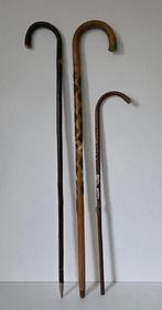 3 stuks Wandelstok - Hout, Metaal