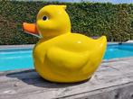 Beeld, large yellow bath duck - 60 cm - polyresin