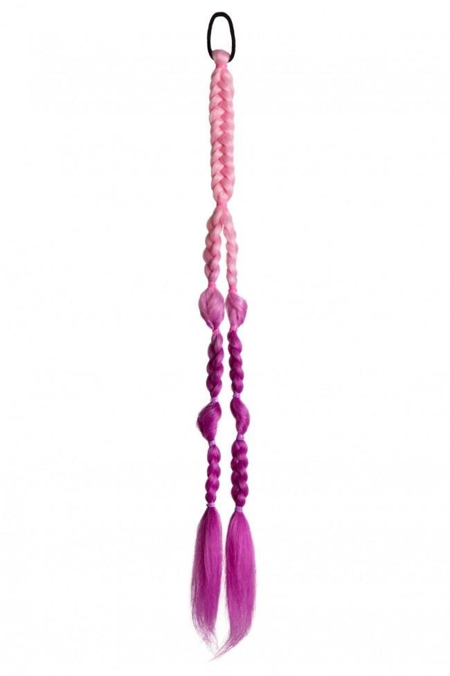 Hair Extension Festival Rose/Pink 2, Hobby en Vrije tijd, Feestartikelen, Nieuw, Verzenden