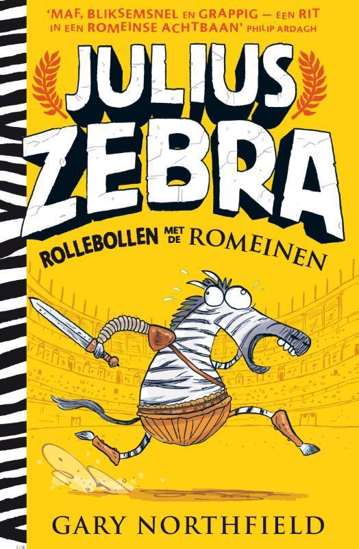 Rollebollen met de Romeinen / Julius Zebra / 1 9789024570133, Livres, Livres pour enfants | Jeunesse | Moins de 10 ans, Envoi